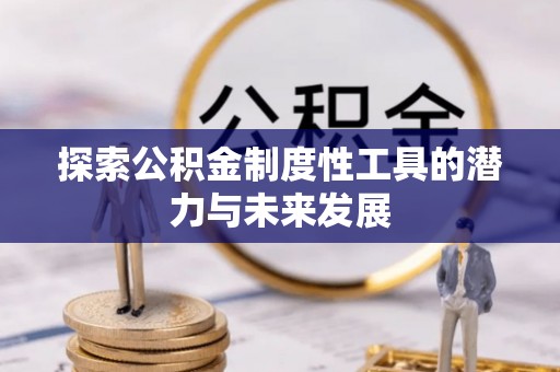 古田探索公积金制度性工具的潜力与未来发展