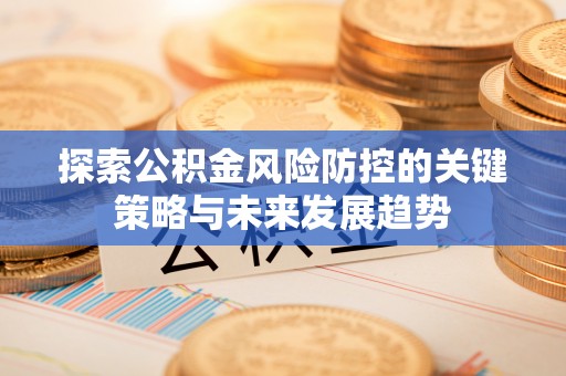 古田探索公积金风险防控的关键策略与未来发展趋势