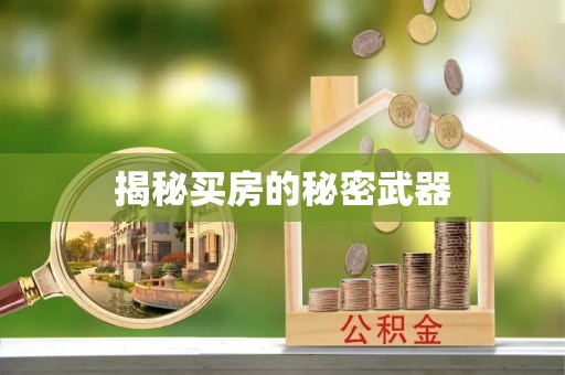 古田揭秘买房的秘密武器