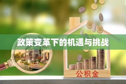 古田政策变革下的机遇与挑战